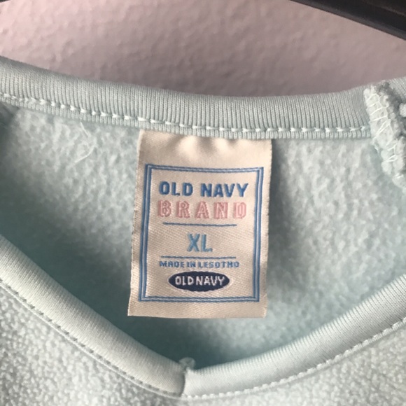 light blue fleece pullover - Picture 3 of 3